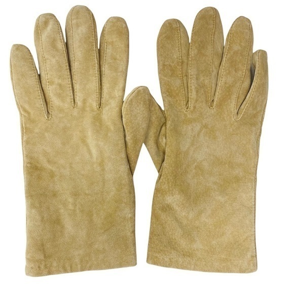 Aris Accessories Aris Tan Suede Leather Womens Winter Gloves Poshmark